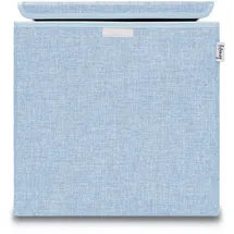 Lifeney Faltbox Aufbewahrungsbox 33 x 33 x 33 cm 1-tlg. blau