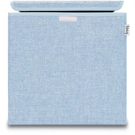 Lifeney Faltbox Aufbewahrungsbox 33 x 33 x 33 cm 1-tlg. blau