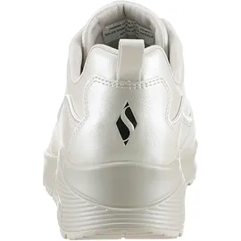 SKECHERS Uno Galactic Gal Off White Duraleather / Jersey 38