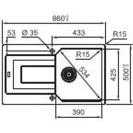 Franke Fragranitspüle UBG 611-86 BLACK MATT Drehknopf