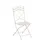 CLP Indra Gartenstuhl 40 x 40 x 92 cm beige/weiß