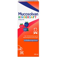 MUCOSOLVAN® Kindersaft 30 mg/5 ml, 100 ml, Hustenlöser mit Ambroxol