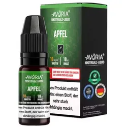Apfel NicSalt Liquid by Avoria 10ml / 20mg