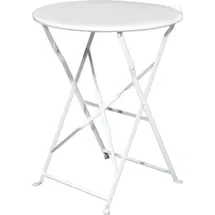 Paperflow Klapptisch Ø 60 x 73 cm Weiß