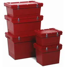 Bito Mehrwegbehälter Gefahrstoffe Polypropylen 410 mm x 310 mm x 338 mm rot