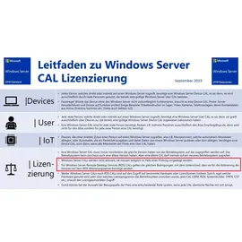 Microsoft Windows Server 2019 64-Bit CAL DE