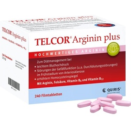 Quiris Healthcare GmbH & Co KG Telcor Arginin plus Filmtabletten 240 St.