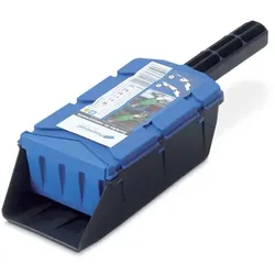 Dosierschaufel Sharkie, 0,7L, für Dünger, Sand, Salz oder Katzenstreu, 29x9,9x6,5cm, blau