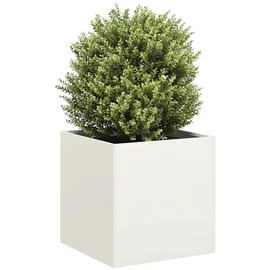 vidaXL Pflanzgefäß 40 x 80 x 80 cm Weiß