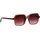 Tom Tailor Sonnenbrille TOM TAILOR "Modell 676007", Damen, rot (rot transparent), leicht transparent, Sonnenbrillen Sonnenbrille, Form Feminin, Logoschriftzug auf Bügel, Kunststofffassung