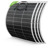 520W Flexibel Solarpanel 4*130W Solarmodul Mono für Balkonkraftwerk Heim Garten