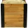 Dobar Hochbeet 60 x 40 x 62 cm Schwarz