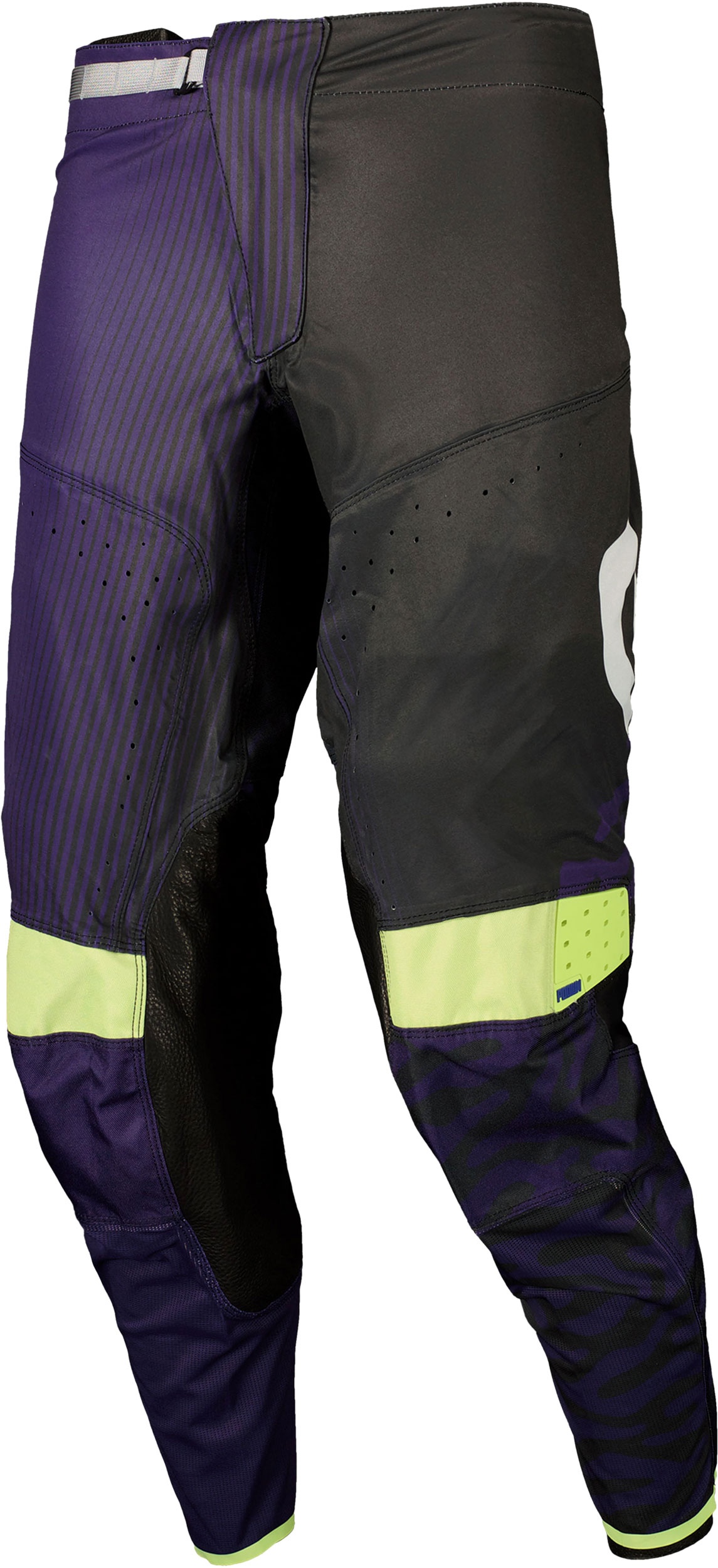 Scott Podium Pro S24, pantalon en textile - Mauve Foncé/Noir/Vert Menthe - 38