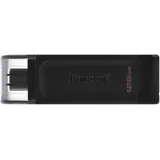 Kingston DataTraveler 70 128 GB schwarz USB-C 3.2