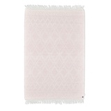 TOM TAILOR HOME »Colored Macrame«, rechteckig, Handweb Teppich, reine Wolle, handgewebt, mit Fransen, Scandi Design, rosa