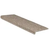 Floordirekt KARAT Stufenmatte Kalkutta Sisaloptik Taupe 23,5 x 65 cm Rechteckig