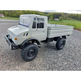 AMEWI RC-Buggy Unimog Basic 4WD 1:12 RTR hellgrau (22631)