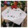 Vervaco Stickpackung Tischdecke Sticken Set Erwachsene Vorgedruckt bunte Hühner Stickdecken Vorgezeichnet Decke Sticken Stickpackung Plattstich 80 x 80 cm Stoff zum Sticken Kreatives Geschenk