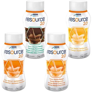 Nestlé Resource 2.0, 24x200ml - Mischkarton