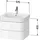 Duravit Happy D.2 Plus Waschtischunterbau wandhängend 575x490mm,