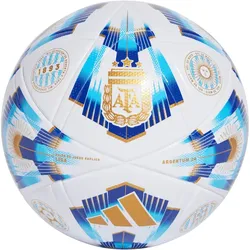 adidas Argentum 24 League Fußball Trainingsball IX4011 - white/pantone/lucid blue/gold met. 4