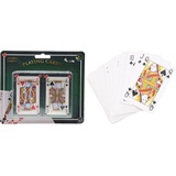 Koopman Spielesammlung Weiß, 2x 56 Stk. (1 Packung), Poker, Skat, Canasta weiß