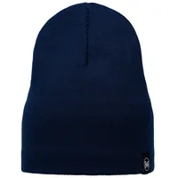 Buff Knitted & Fleece Beanie Lilon Blau