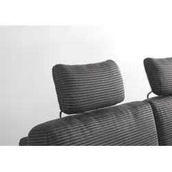Kopfstütze HOME AFFAIRE "Summer", grau, B:50cm H:25cm T:12cm, 100% Polyester, Polsterauflagen
