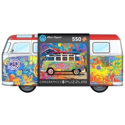 Eurographics 8551-5561 - VW Bus - Puzzle Dose, 550 Blech Puzzle