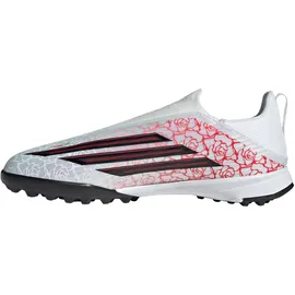 adidas F50 League Laceless TF Kinder Cloud White/Core Black/Lucid Red 35