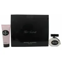 Antonio Banderas Her Secret Eau de Toilette 50 ml + Body Lotion 100 ml Geschenkset