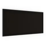 ALLboards Pinnwand, mit schwarzem Holz Rahmen 80x40cm Korktafel Korkwand Pinnwand Kork