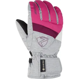 Ziener Leif GTX Skihandschuhe pop pink/Light Melange 3