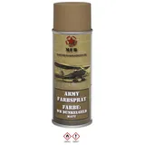 MFH Farbspray Lackspray Army, matt, 400 ml (WH Dunkelgelb)