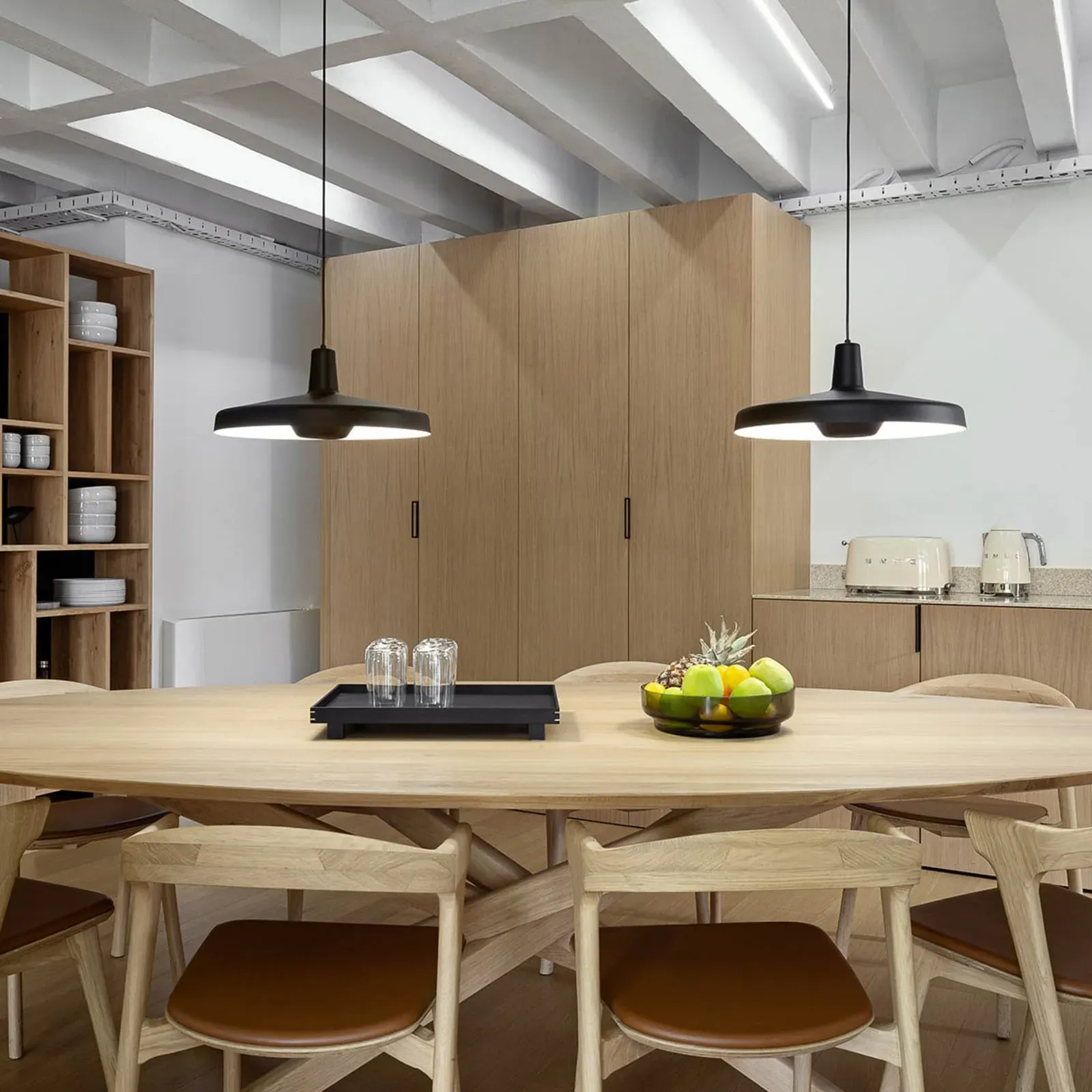 Pendelleuchte GRUPA, Arigato, dimmbar, Schwarz, für Arbeitszimmer / Büro, Metall - 18