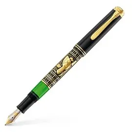 Pelikan Toledo M700 Kolbenfüller schwarz-gold M (mittel)