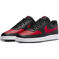 Nike Court Vision Low Herren Black / White / University Red 45,5