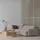 Woood Ecksofa Novi Melange-Stoff 3-Sitzer Beige