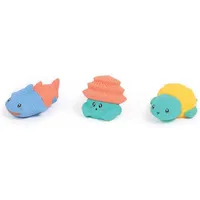 LUDI Bath Animals - 3 pcs silicone