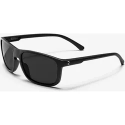 Sonnenbrille Damen/Herren Kategorie 3 Wandern  - MH100 rauchschwarz|rauchschwarz No Size