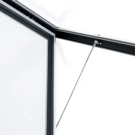 Showdown Displays Abschließbarer Schaukasten SLIM Outdoor - 12x DIN A4