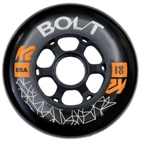 K2 Bolt 100 MM 85A 4-Wheel Pack – Black – 30F3012