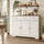 VASAGLE Küchenschrank 140 x 80 x 40 cm Weiß