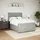 vidaXL Boxspringbett 140 x 200 cm Hellgrau