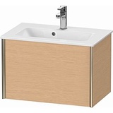 Duravit XViu Waschtischunterschrank Compact mit 1 Auszug, XV40780B112