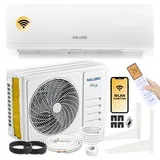 Sollero Split Klimaanlage Klimagerät 12000 BTU R32 WiFi 3,5 kW A++ Klima