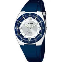 Festina Calypso Herren Uhr Armbanduhr K5753/2 blau - Blau/Silber