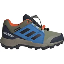 adidas Terrex Gore-Tex Wanderschuh tent green/core black/ray Blue 37 1/3