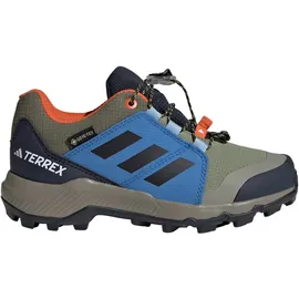 adidas Terrex Gore-Tex Wanderschuh tent green/core black/ray Blue 37 1/3