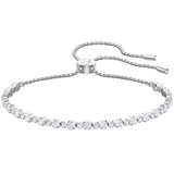 Swarovski Armband weiss, rhodiniert